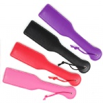 Leather spanking paddle