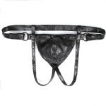 Men's sexy leather pants