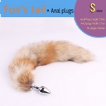Fox's tail anal plug